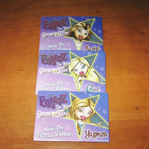 3 Vintage Bratz Dolls Badges Movie Release Promo Pinbacks - Picture 2 of 8